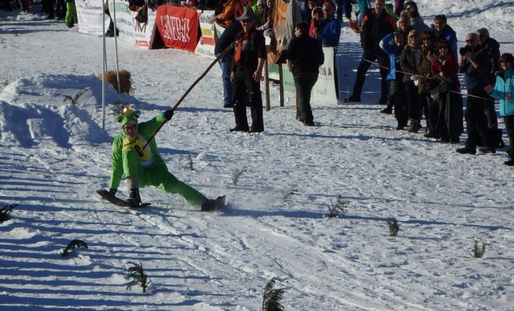 Der Fassdaubenlauf macht viel Spaß. (Foto: Sparverein Gasthaus Ratscher)