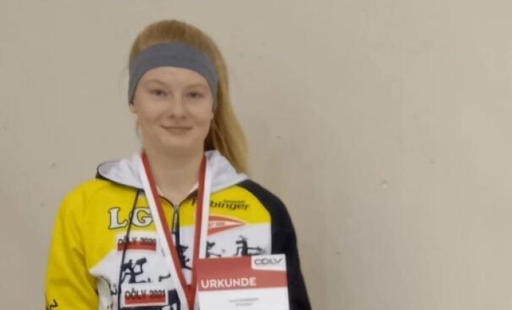 Landesmeisterin Leonie Kronberger (Foto: LG Kirchdorf)