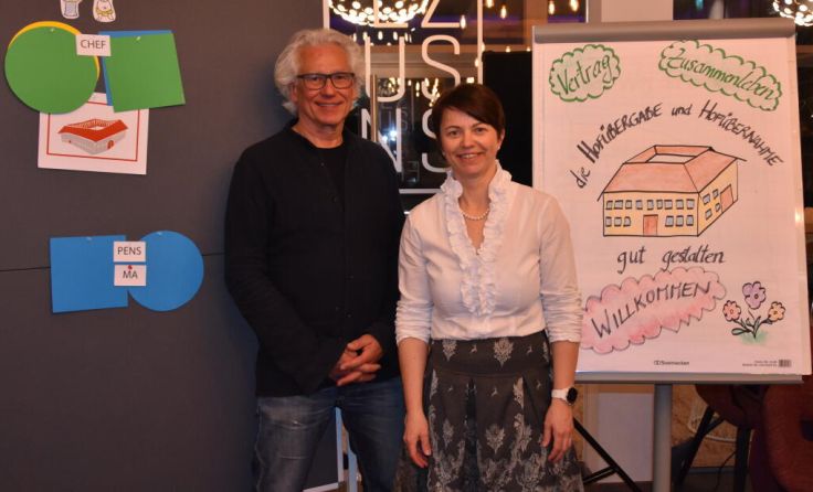 Erhard Reichsthaler und Gabriele Hebesberger (Foto: BBK Kirchdorf Steyr)