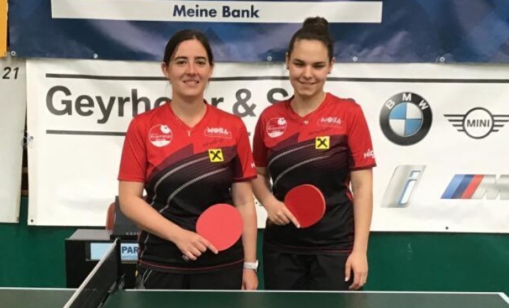 Die beiden Top-Spielerinnen des TuS: Doris Kronsteiner und Verena Rösner (v.l.) (Foto: TuS)