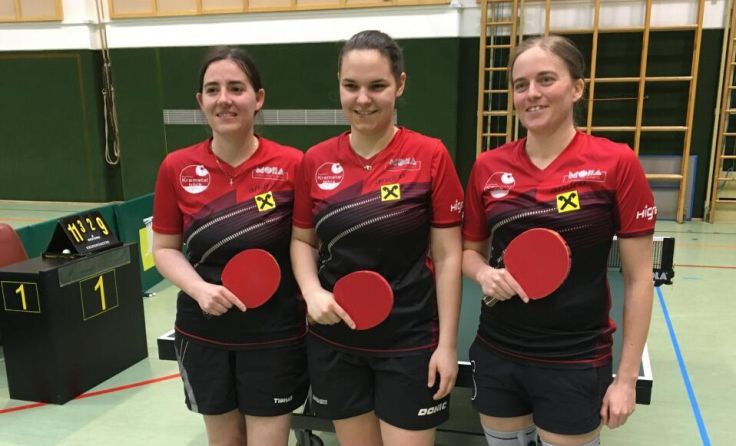 Doris Kronsteiner, Verena Rösner und Lisa Murauer (v.l.) (Foto: TuS)