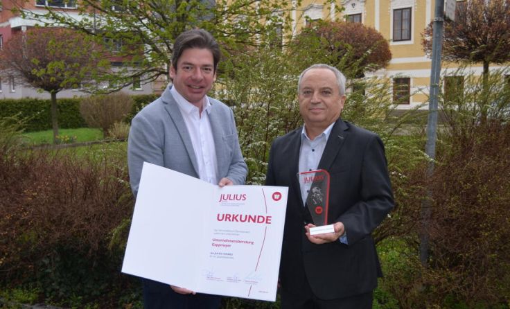 WKO-Obmann Klaus Aitzetmüller und Richard Gappmayer (v.l.) (Foto: ÖVB OÖ)