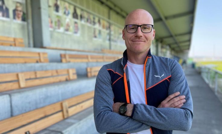 Falko Feichtl trainiert ab Juli die Micheldorfer Fußballer. (Foto: Thomas Netopilik)