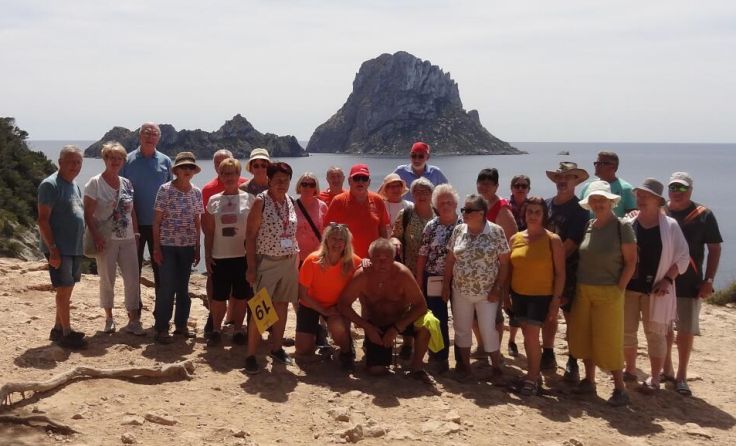 Pensionisten aus dem Bezirk Kirchdorf entdeckten die Insel Ibiza. (Foto: Pensionistenverband)