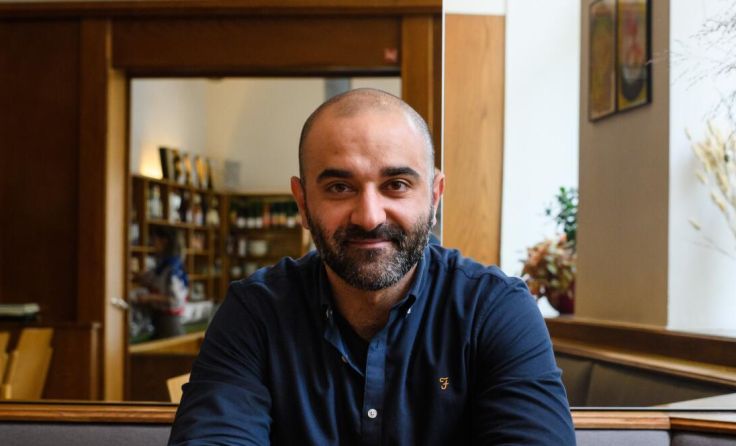 Der syrische Autor Hamed Abboud (Foto: Caio Kauffmann)