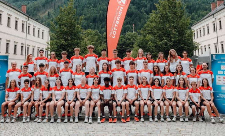 Das Youth Olympic Team Austria im JUFA Hotel in Spital am Pyhrn (Foto: GEPA pictures)