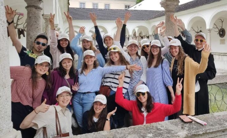 Die Gruppe von Treffpunkt Benedikt aus dem Stift Kremsmünster (Foto: Treffpunkt Benedikt)