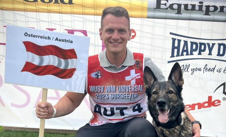 Alexander Reischauer mit Easy (Foto: privat)