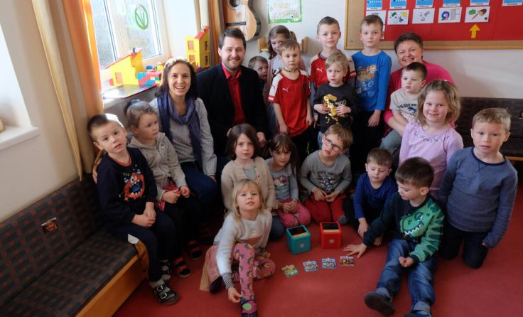  Spende für die Medienvielfalt im Kindergarten 