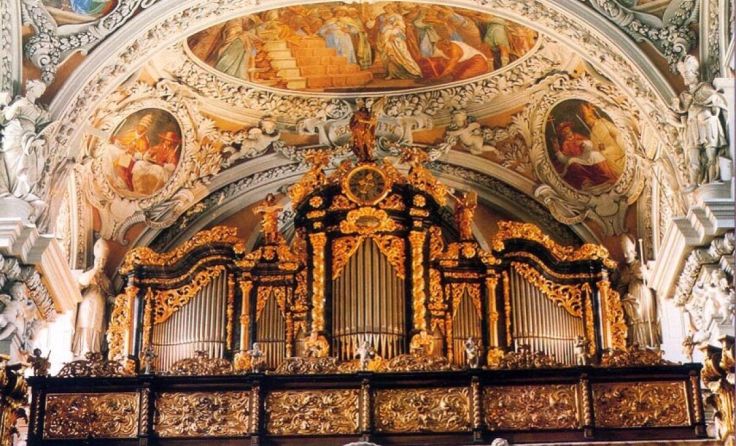Die Orgel in der Stiftskirche Schlierbach (Foto: privat)