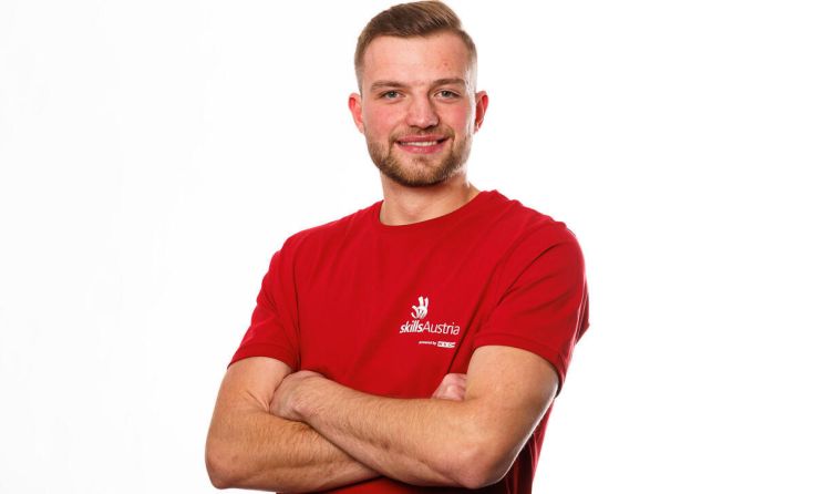 Spengler Rene Krumphuber holte Bronze. (Foto: Florian Wieser / SkillsAustria)