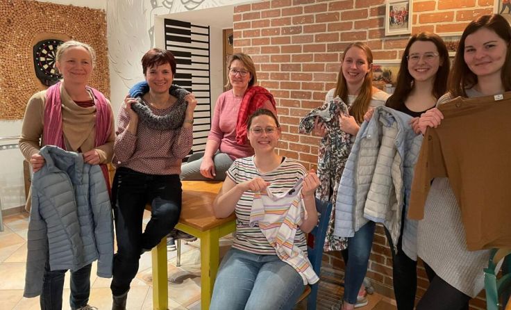 In Kremsmünster wird Kleidung getauscht. (Foto: privat)