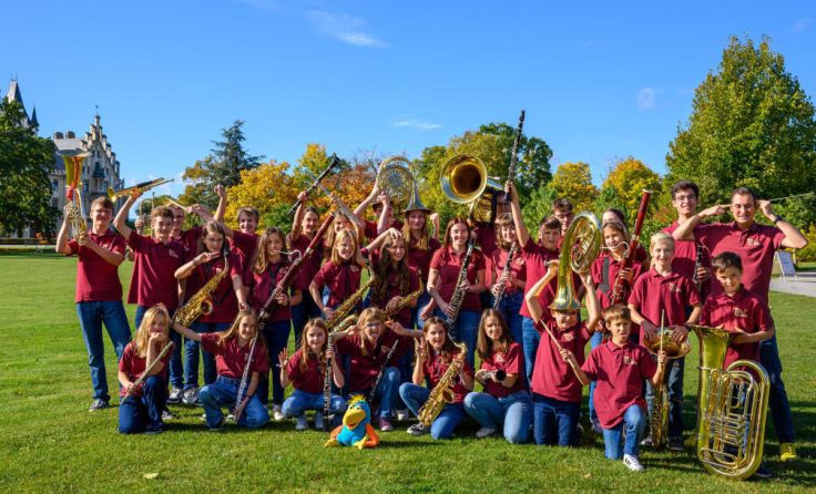 Die YoungStars des Musikvereins Ried im Traunkreis (Foto: Alfred Krumphuber)