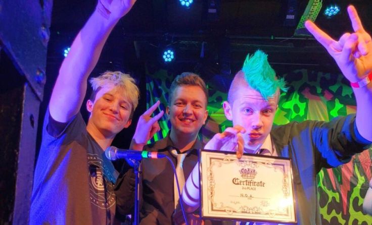 Florian Sadleder, Timon Harrer und Noah Steiner (v.l.) (Foto: N.O.A.)