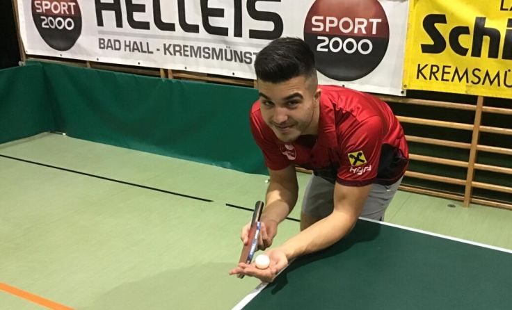 Uros Trifkovic von TuS 3 gewann alle Spiele klar. (Foto: TuS / Tischtennis)