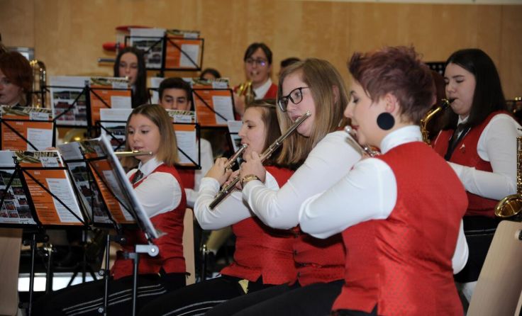 Die Musiker des Musikvereins Nußbach laden zum Konzert ein. (Foto: MV Nußbach)