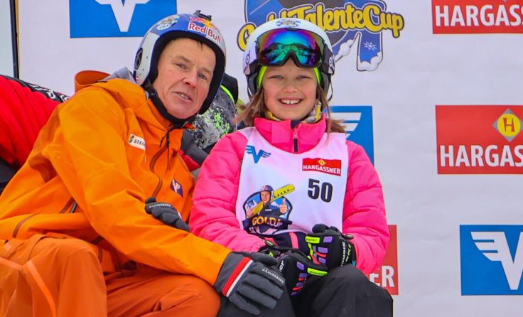 Victoria van der Heijden mit Andreas Goldberger (Foto: Helmut Dietmaier)