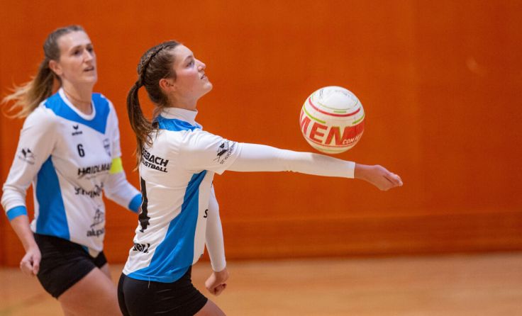 Jana Lugerbauer im Zuspiel (Foto: Erwin Pils)