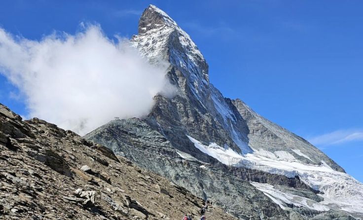 Das Matterhorn hat Eva-Maria Waldhör immer schon fasziniert. (Foto: privat)