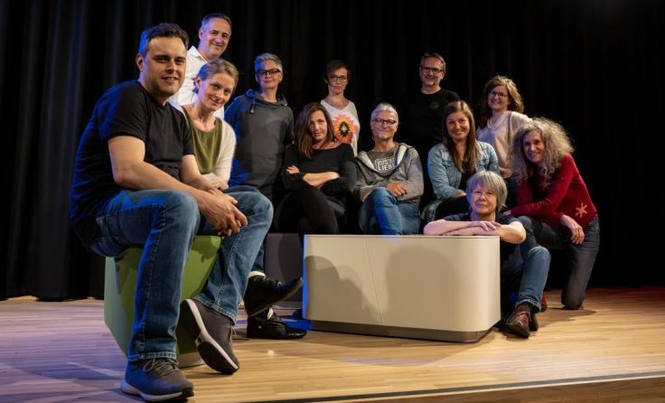 Die Impro-Theater Gruppe (Foto: Laurenz Brandstötter)