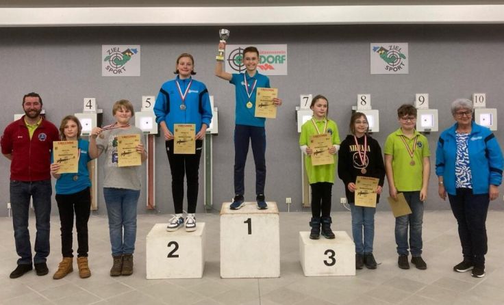 Der erste und zweite Platz in der Jugend-Wertung gingen an den SV Ottsdorf. (Foto: SV Ottsdorf)