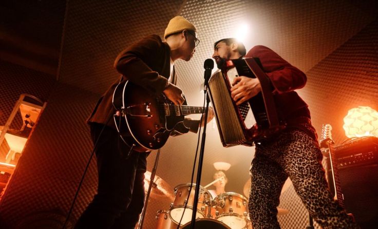 Clap Clapinger gastieren im Bar-Café Hildegard in Kirchdorf. (Foto: Felix Vratny)