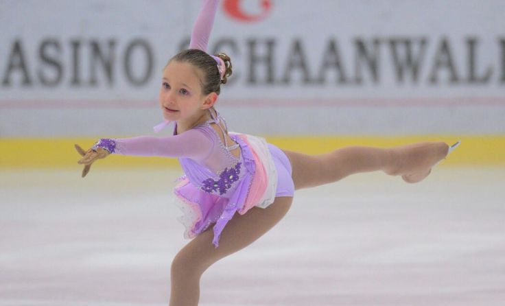 Die Pettenbacher Eiskunstläuferin Helena Girtelschmid (Foto: Luka Tonegutti)