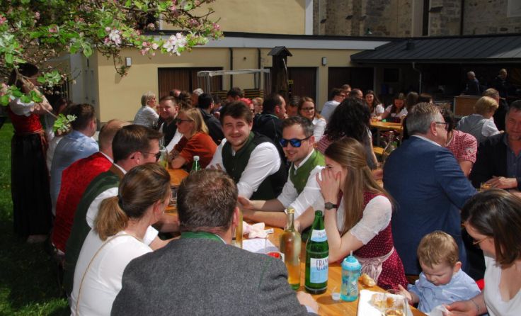 In Wartberg wird der Most gekostet. (Foto: Ortsbauernschaft Wartberg)