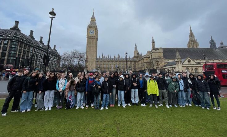 Schüler der digiTNMS-MMS Kirchdorf in London (Foto: digiTNMS-MMS Kirchdorf)