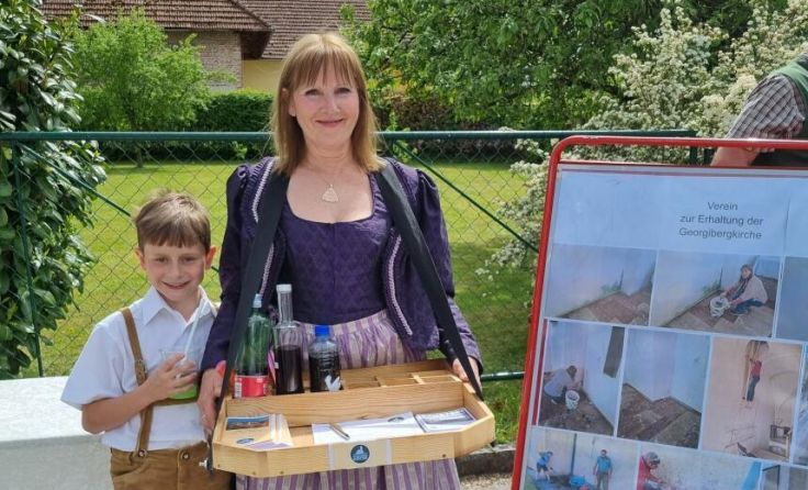 Die Obfrau des Vereines zur Erhaltung der Georgibergkirche Leopoldine Berger (Foto: privat)
