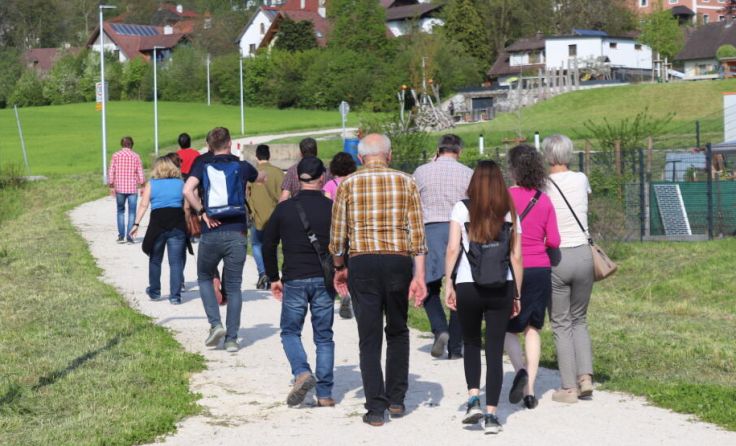 Die Schmankerlroas führt durch Schlierbach. (Foto: Winter)