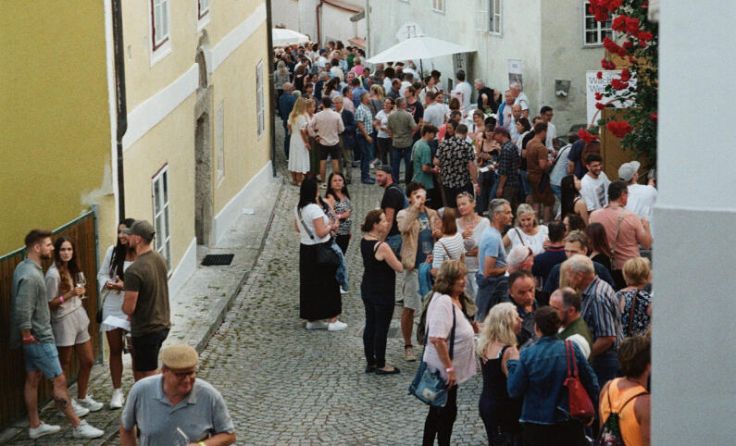 Volle Gassen bei Vinum Vinea (Foto: Iago Recinos/Florian Resch)