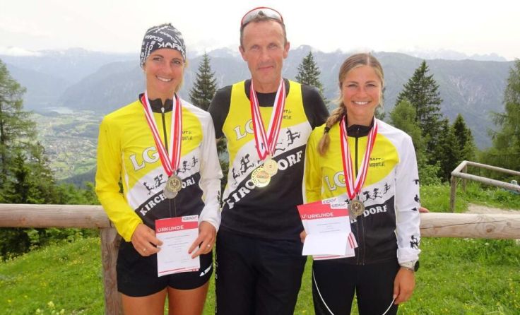 Michaela Gössweiner, August Kohlbauer und Christina Mandlbauer (v.l.) (Foto: LG Kirchdorf)