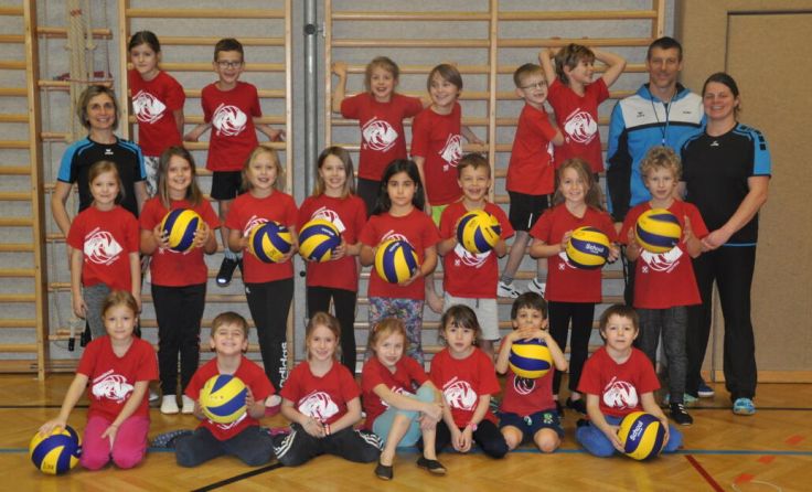Die Bewegung tut den Kindern gut. (Foto: Kremstalvolley)