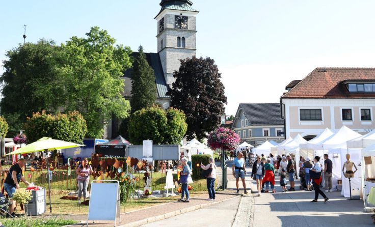 Benedikti-Markt in Pettenbach (Foto: Etzenberger)