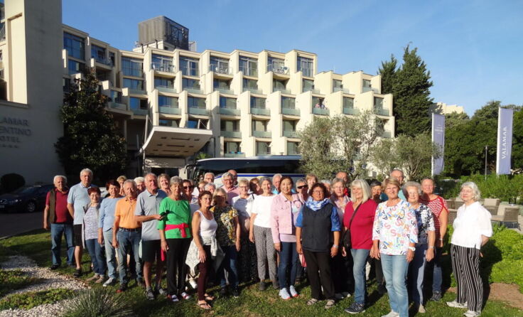 Die Reisegruppe des Pensionistenverbandes in Kroatien (Foto: Pensionistenverband)