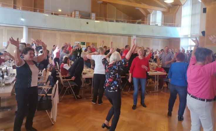 Die Pensionisten tanzten in Micheldorf. (Foto: PV Micheldorf)