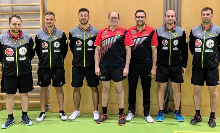 Erfolgreiche Tischtennis-Teams TuS 1 und TuS 2 (Foto: TuS Kremsmünster / Tischtennis)