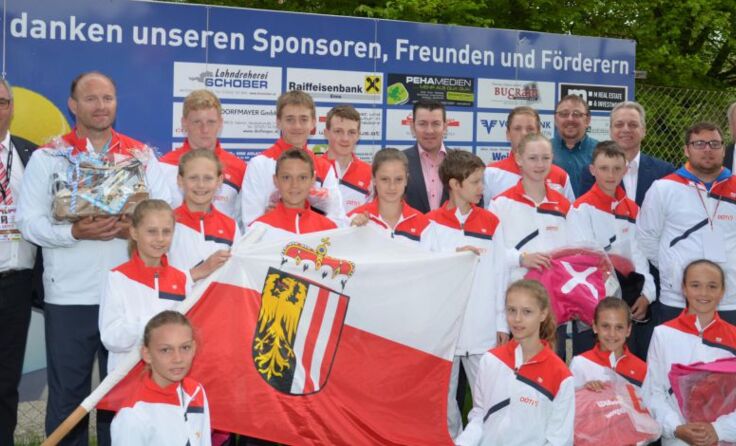 Das österreichische Team belegte Platz drei.*Foto: ASKÖ Enns