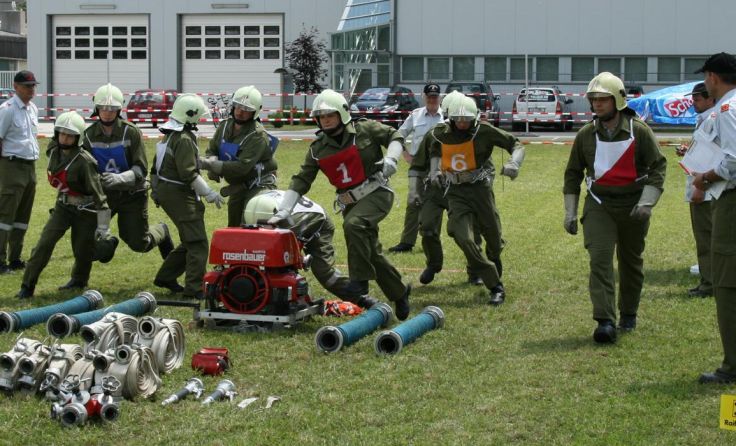 Der Bezirksleistungsbewerb der Feuerwehren finden diesmal in Enns statt. Foto: FF Enns