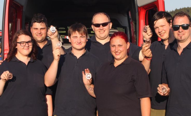 Die erfolgreichen Kameraden der FF Enns. Foto: FF Enns