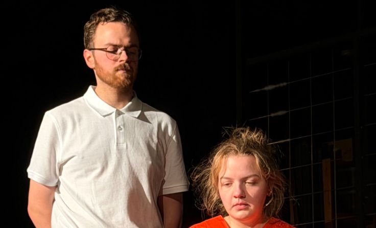 Probenfoto "Theatergruppe Alberndorf" (Bildrechte: Theatergruppe Alberndorf)