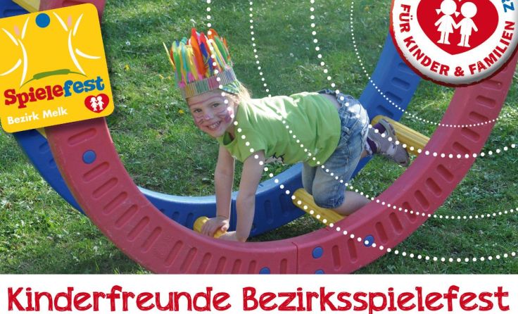 Das Plakat zum Kinderfreunde Bezirksspielefest 2016