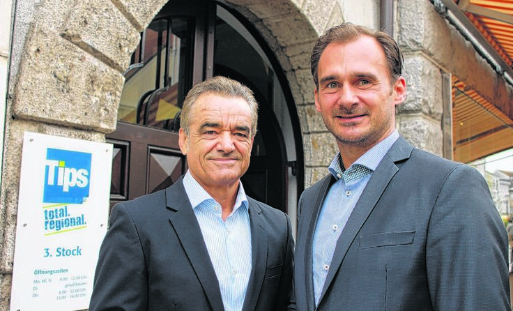 Franz Jandl (l.) und Ronald Kopecky (r.) beraten in Sachen Datenschutz