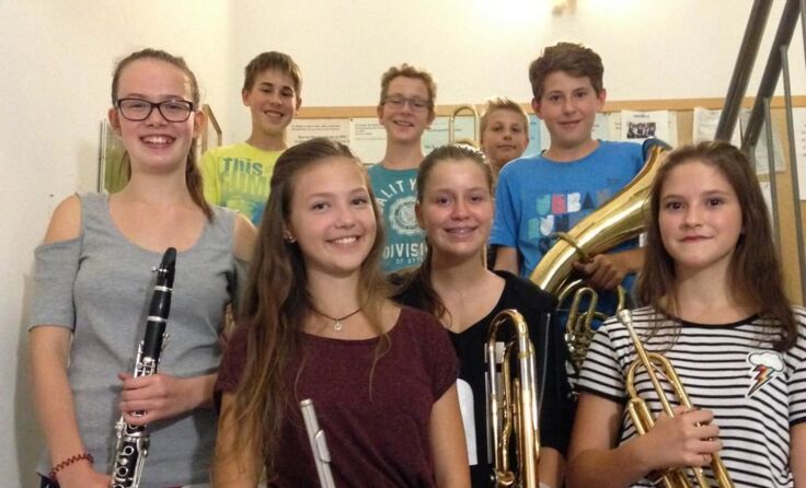 Die jungen Musiker sind dem Jugendorchester „entwachsen“. Foto: MV 