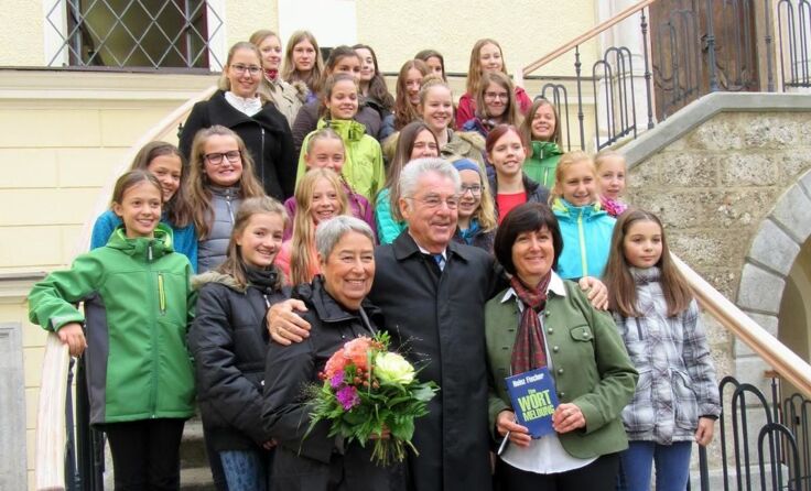 Bundespräsident a.D. Heinz Fischer zu Gast in Lambach. Foto: K. Starke