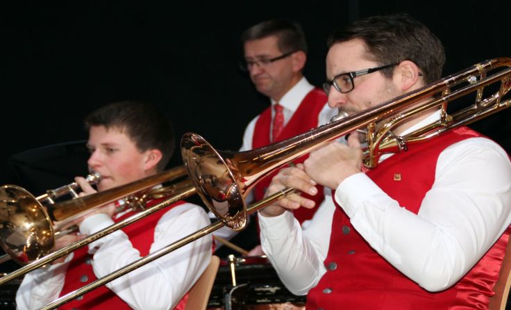 Trachtenmusikkapelle Neukirchen. Foto: Paltinger