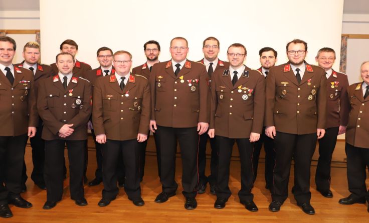 Diese Herren sind als Kommandomitglieder für die FF Fischlham verantwortlich. Foto: FF