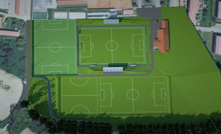 So wird der Wimsbacher Sportplatz nach der Fertigstellung aussehen. Foto SK1933