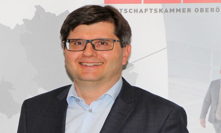 Wirtschaftskammer-Obmann Wels Franz Edlbauer. Foto Werkgarner